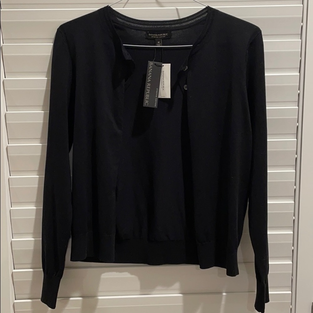 BRAND NEW Banana Republic Button Up Sweater